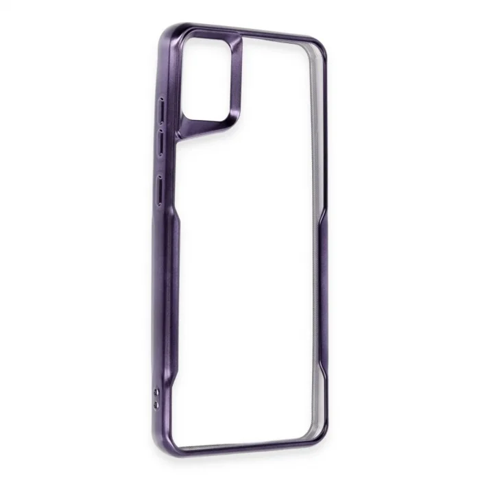 Samsung Galaxy A05 Kılıf Boyi Silikon Kapak - Derin Mor