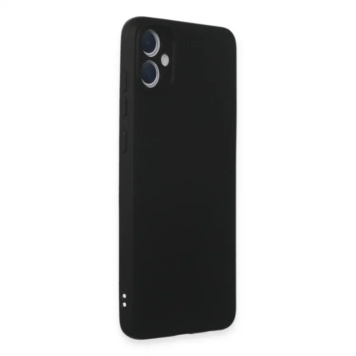 Samsung Galaxy A05 Kılıf First Silikon - Siyah