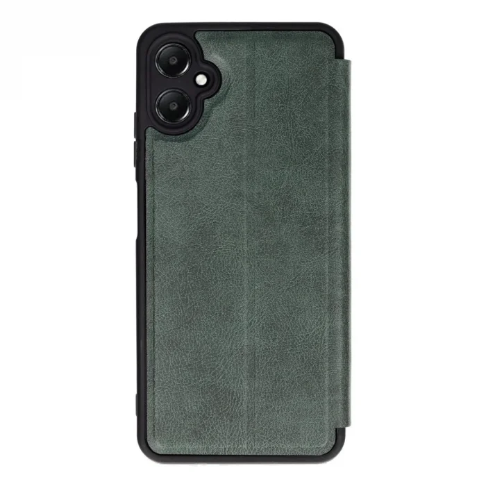 Samsung Galaxy A05 Kılıf Flip Cover - Koyu Yeşil