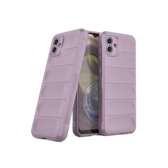 Samsung Galaxy A05 Kılıf Optimum Silikon - Mor