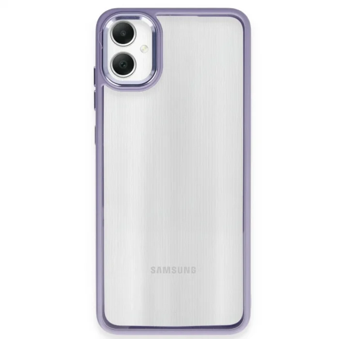 Samsung Galaxy A05 Kılıf Power Silikon - Lila