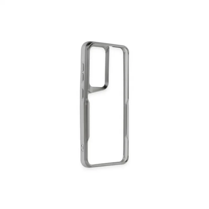 Samsung Galaxy A05s Kılıf Boyi Silikon Kapak - Gümüş
