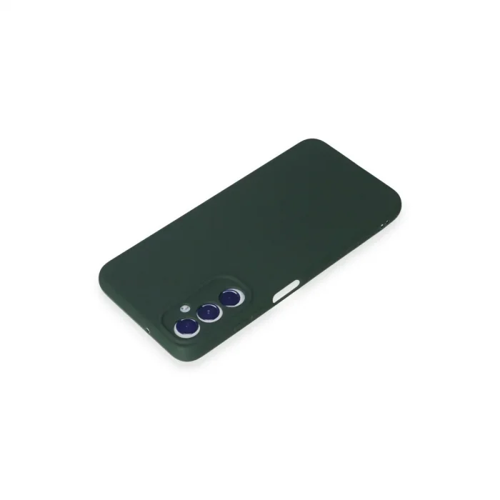 Samsung Galaxy A05s Kılıf First Silikon - Koyu Yeşil
