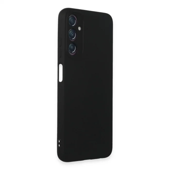 Samsung Galaxy A05s Kılıf First Silikon - Siyah