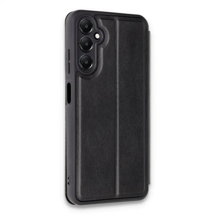 Samsung Galaxy A05s Kılıf Flip Cover - Siyah
