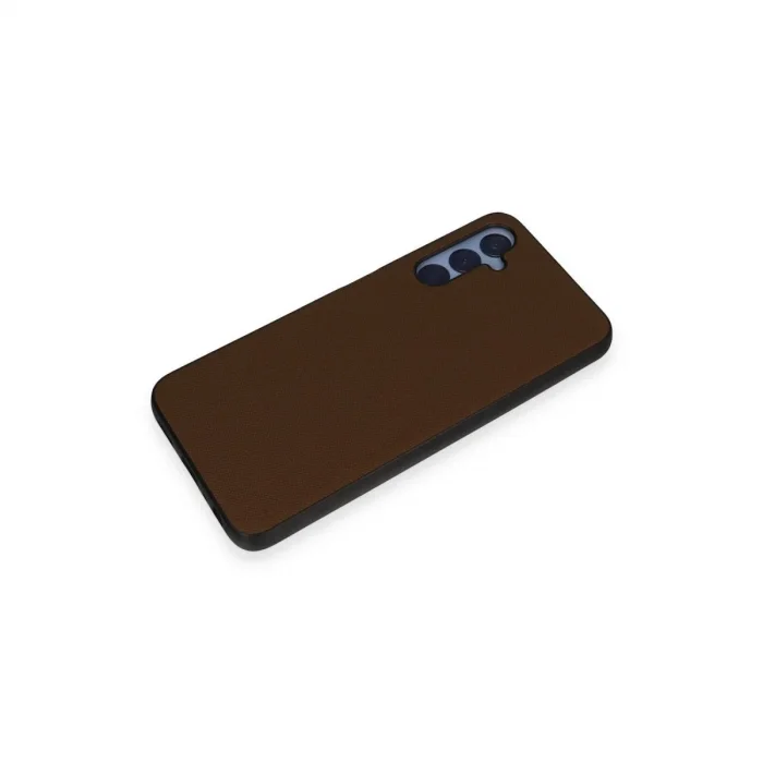 Samsung Galaxy A05s Kılıf Taft Kapak - Kahverengi