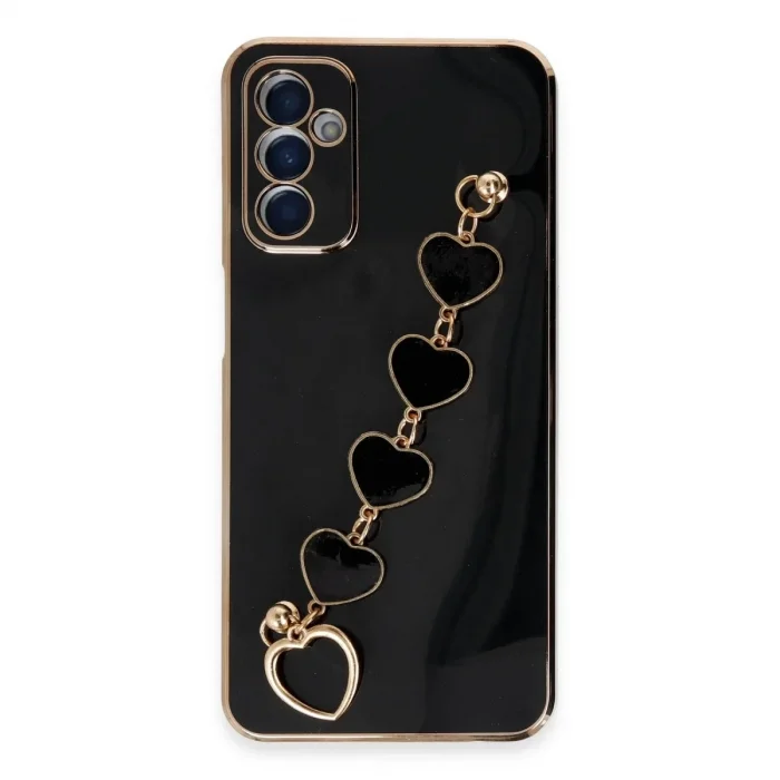 Samsung Galaxy A14 4g Kılıf Esila Silikon - Siyah