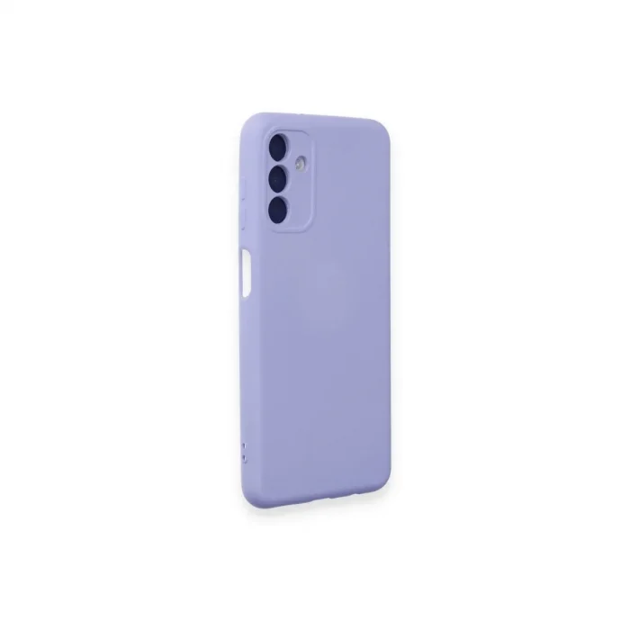 Samsung Galaxy A14 4g Kılıf Nano İçi Kadife Silikon - Lila