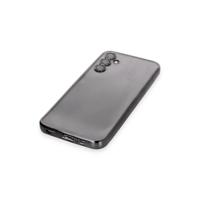 Samsung Galaxy A14 4g Kılıf Razer Lensli Silikon - Siyah