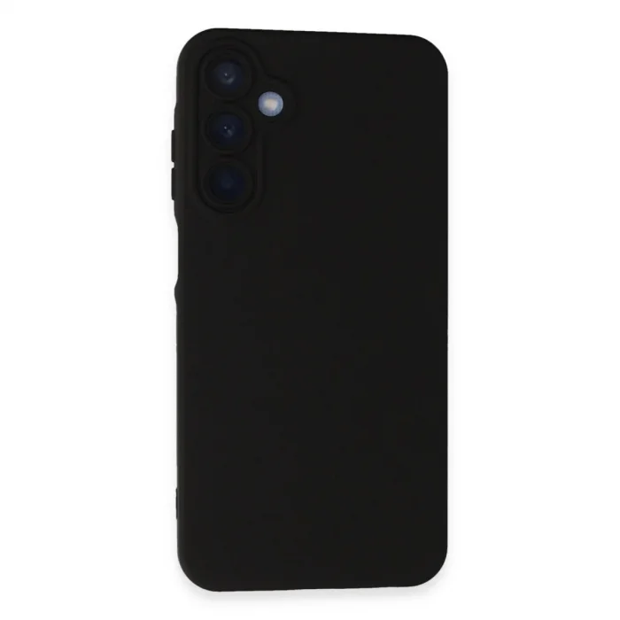 Samsung Galaxy A15 4g Kılıf Nano İçi Kadife Silikon - Siyah