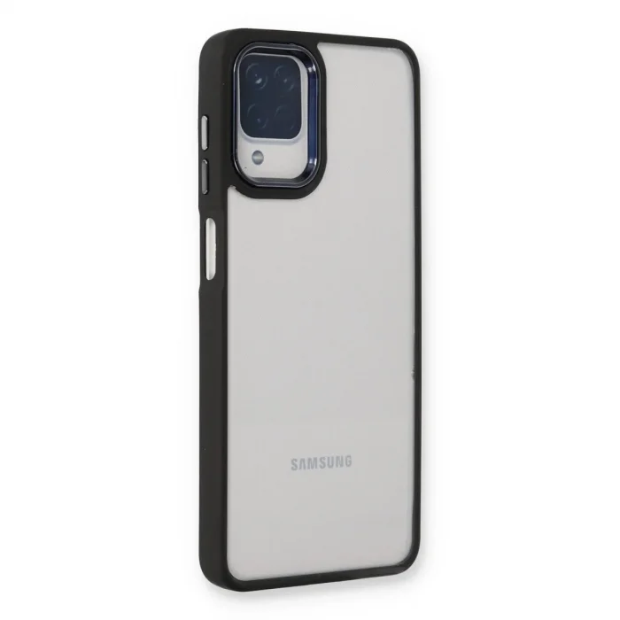 Samsung Galaxy A22 Kılıf Dora Kapak - Siyah