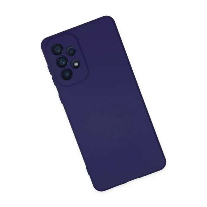 Samsung Galaxy A23 4g Kılıf Nano İçi Kadife Silikon - Mor