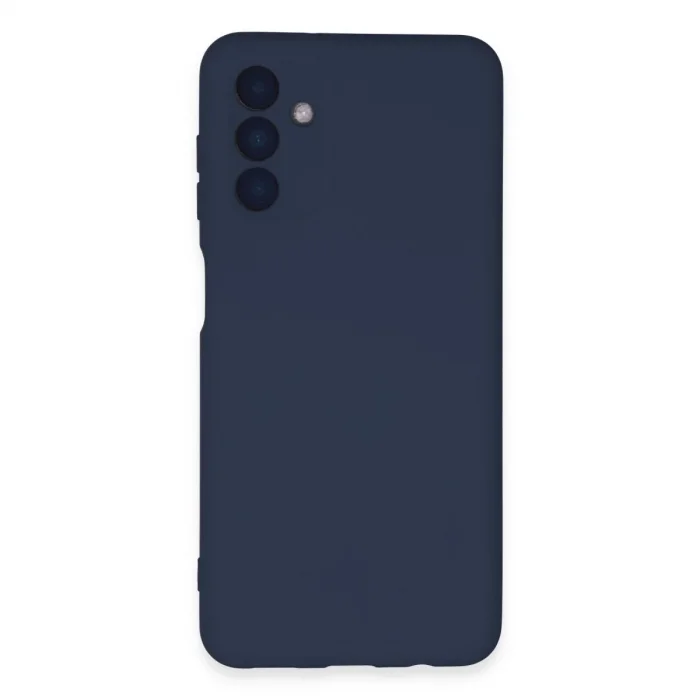 Samsung Galaxy A24 4g Kılıf Nano İçi Kadife Silikon - Lacivert