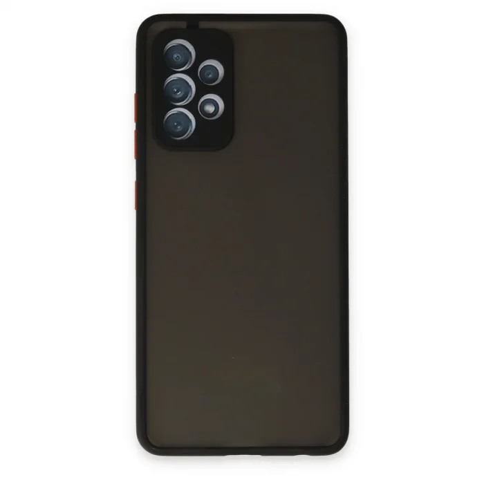 Samsung Galaxy A32 Kılıf Montreal Silikon Kapak - Siyah