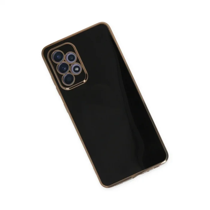 Samsung Galaxy A32 Kılıf Volet Silikon - Siyah
