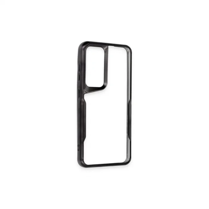 Samsung Galaxy A55 5g Kılıf Boyi Silikon Kapak - Siyah