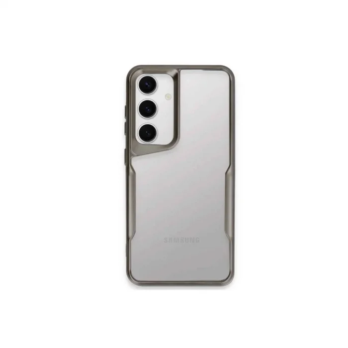 Samsung Galaxy A55 5g Kılıf Boyi Silikon Kapak - Titan Gri