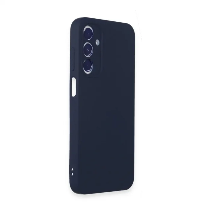 Samsung Galaxy A55 5g Kılıf First Silikon - Lacivert