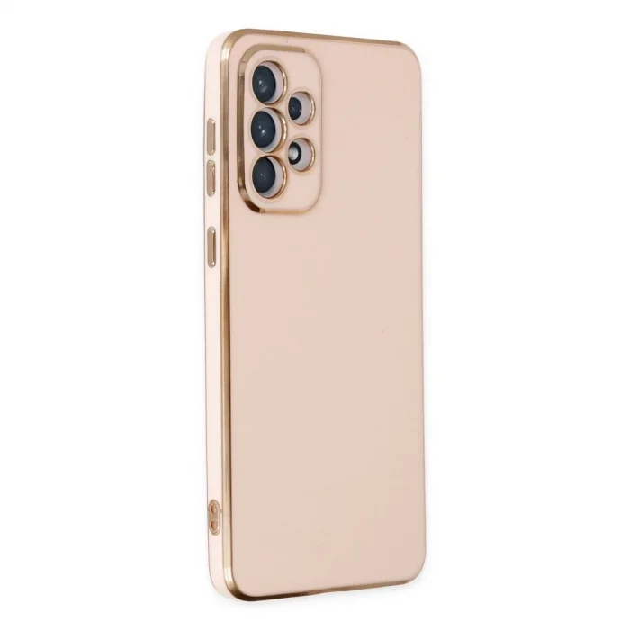 Samsung Galaxy A73 5g Kılıf Volet Silikon - Pembe