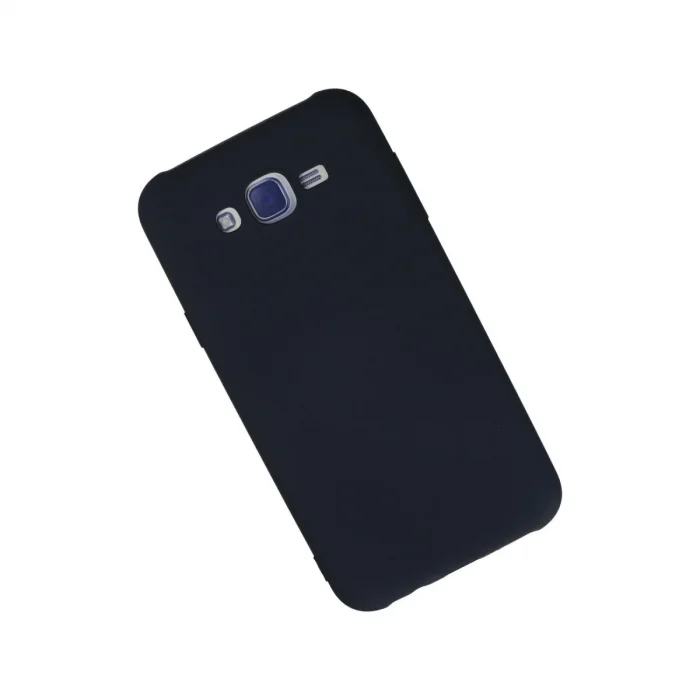Samsung Galaxy J7 Kılıf Nano İçi Kadife Silikon - Lacivert
