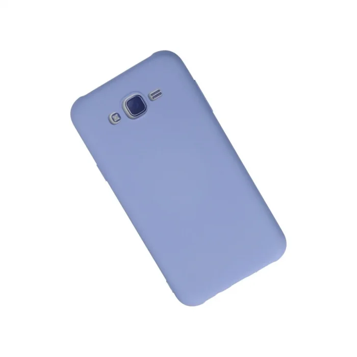 Samsung Galaxy J7 Kılıf Nano İçi Kadife Silikon - Lila