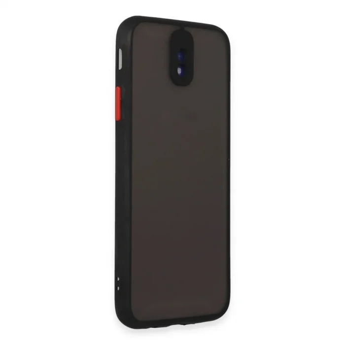 Samsung Galaxy J7 Pro / J730 Kılıf Montreal Silikon Kapak - Siyah