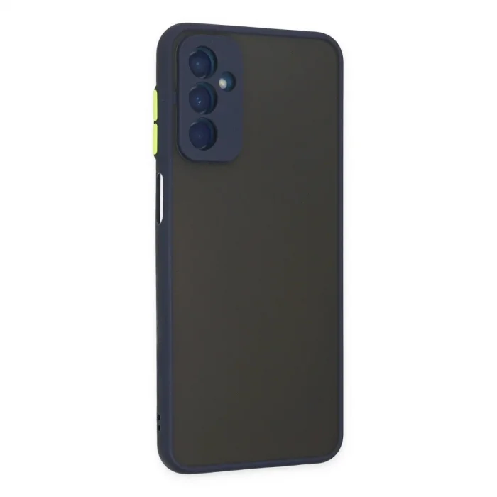 Samsung Galaxy M13 Kılıf Montreal Silikon Kapak - Lacivert
