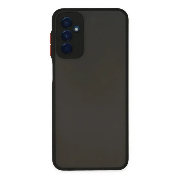 Samsung Galaxy M13 Kılıf Montreal Silikon Kapak - Siyah