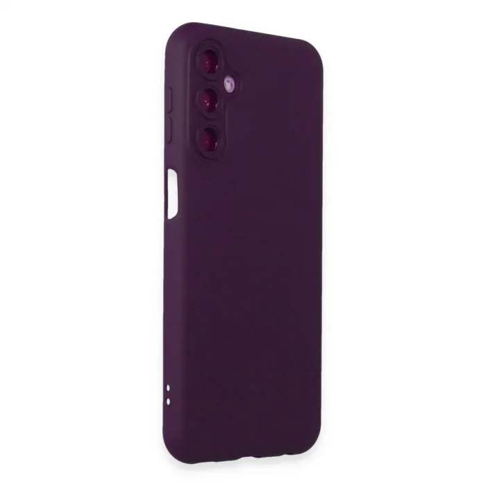 Samsung Galaxy M14 5g Kılıf Nano İçi Kadife Silikon - Mor