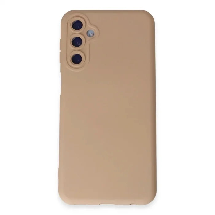 Samsung Galaxy M14 5g Kılıf Nano İçi Kadife Silikon - Pudra