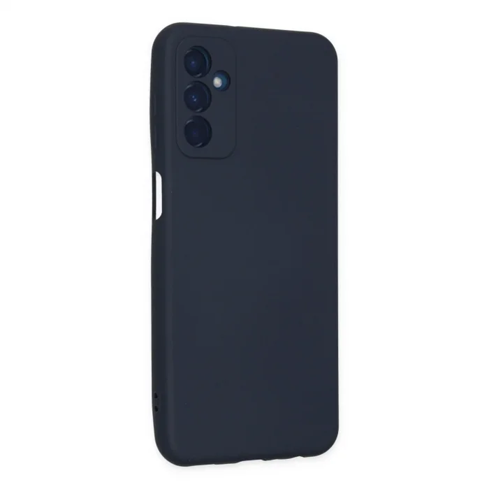 Samsung Galaxy M23 Kılıf Nano İçi Kadife Silikon - Lacivert