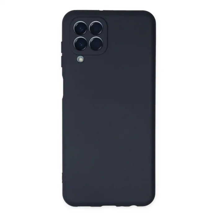 Samsung Galaxy M33 Kılıf Nano İçi Kadife Silikon - Lacivert
