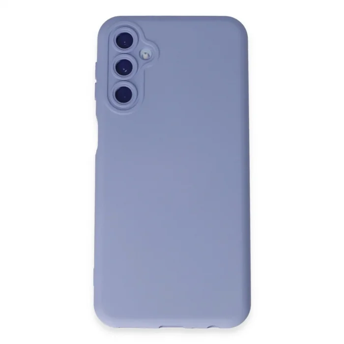 Samsung Galaxy M34 5g Kılıf Nano İçi Kadife Silikon - Lila