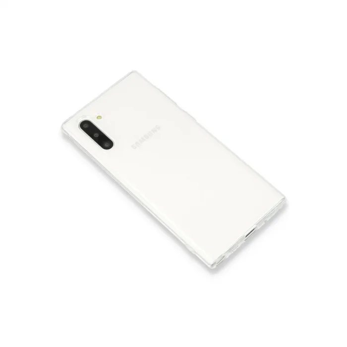 Samsung Galaxy Note 10 Kılıf Lüx Şeffaf Silikon