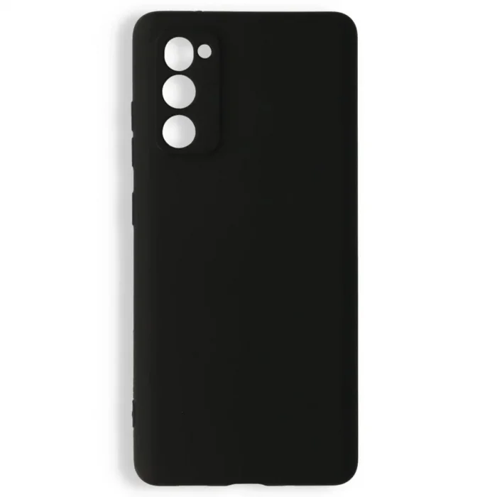 Samsung Galaxy S20 Fe Kılıf Nano İçi Kadife Silikon - Siyah