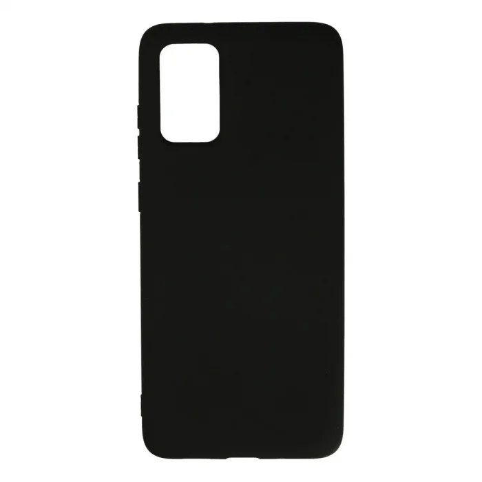 Samsung Galaxy S20 Plus Kılıf Nano İçi Kadife Silikon - Siyah