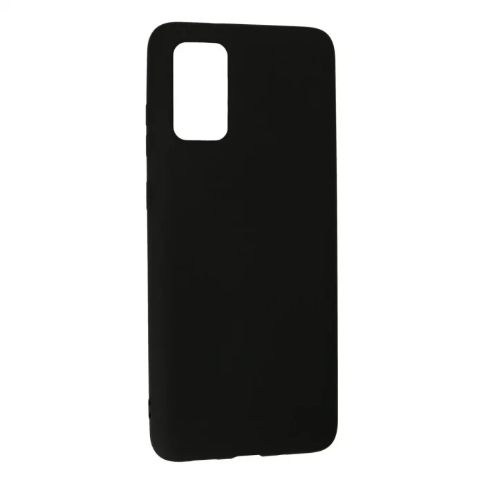 Samsung Galaxy S20 Plus Kılıf Nano İçi Kadife Silikon - Siyah