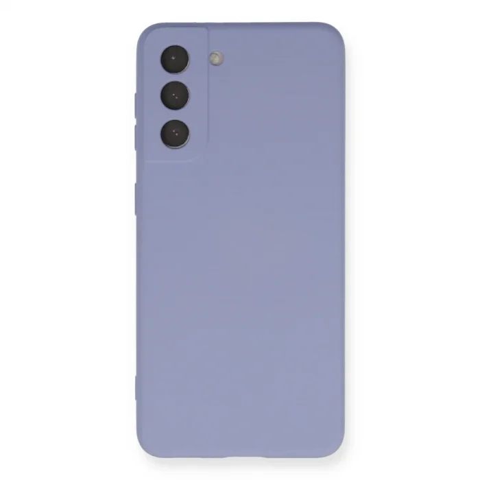 Samsung Galaxy S21 Kılıf Nano İçi Kadife Silikon - Lila