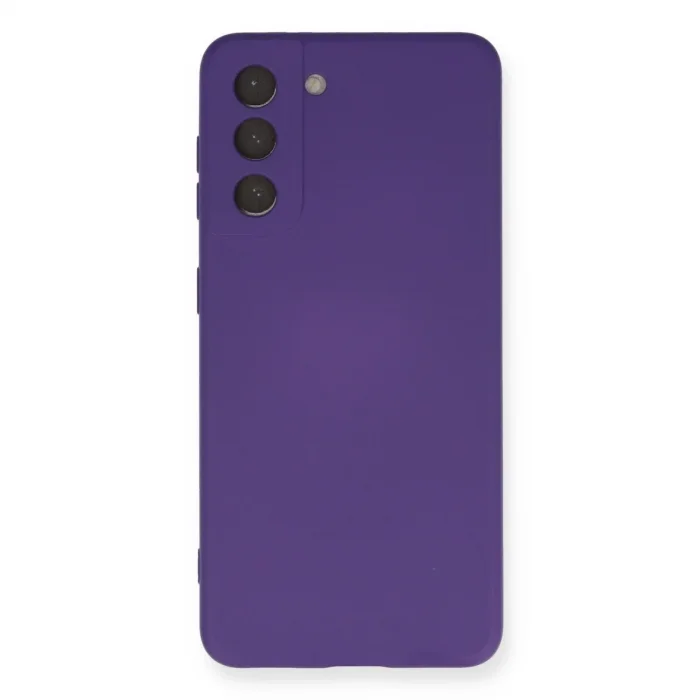 Samsung Galaxy S21 Kılıf Nano İçi Kadife Silikon - Mor