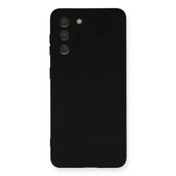 Samsung Galaxy S21 Kılıf Nano İçi Kadife Silikon - Siyah