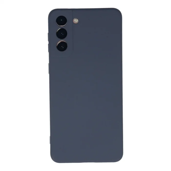 Samsung Galaxy S21 Plus Kılıf Nano İçi Kadife Silikon - Gri