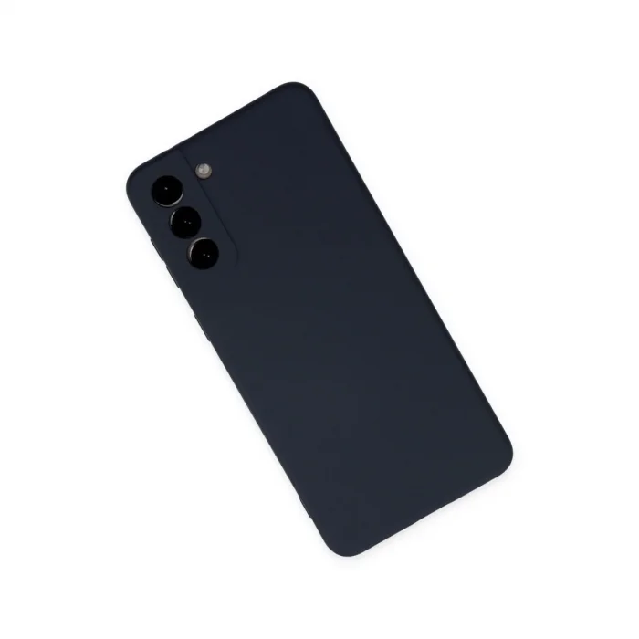 Samsung Galaxy S21 Plus Kılıf Nano İçi Kadife Silikon - Lacivert