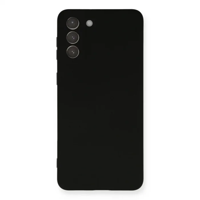 Samsung Galaxy S21 Plus Kılıf Nano İçi Kadife Silikon - Siyah
