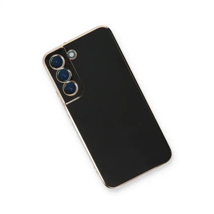 Samsung Galaxy S22 Plus Kılıf Volet Silikon - Siyah