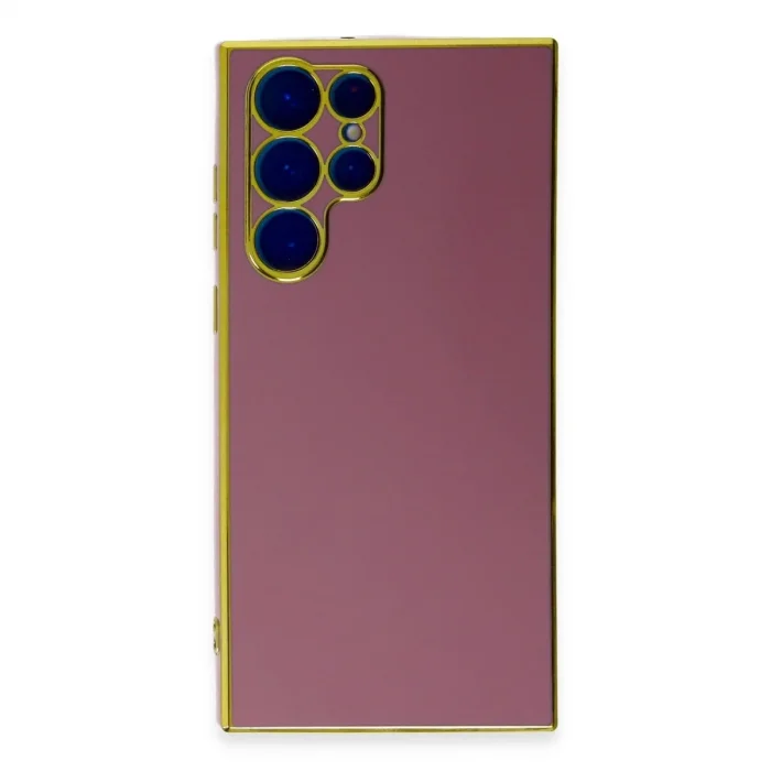 Samsung Galaxy S22 Ultra Kılıf Volet Silikon - Kırmızı
