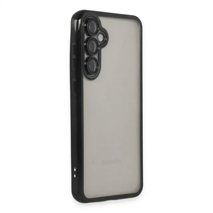 Samsung Galaxy S23 Fe Kılıf Razer Lensli Silikon - Siyah