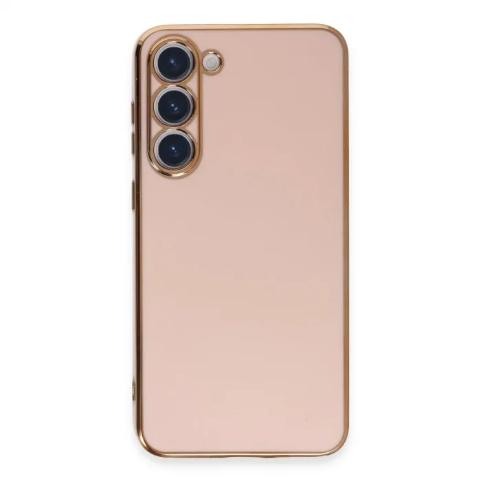 Samsung Galaxy S23 Kılıf Volet Silikon - Pembe