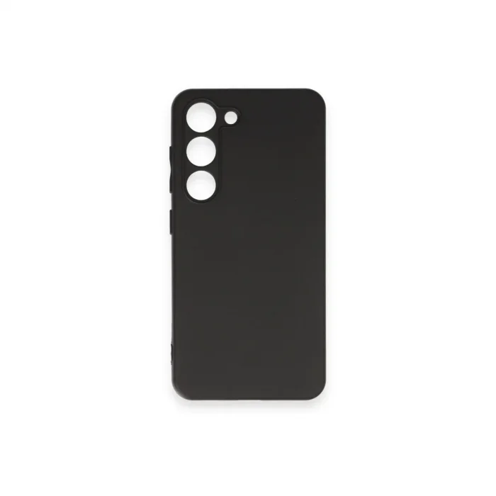 Samsung Galaxy S23 Plus Kılıf First Silikon - Siyah