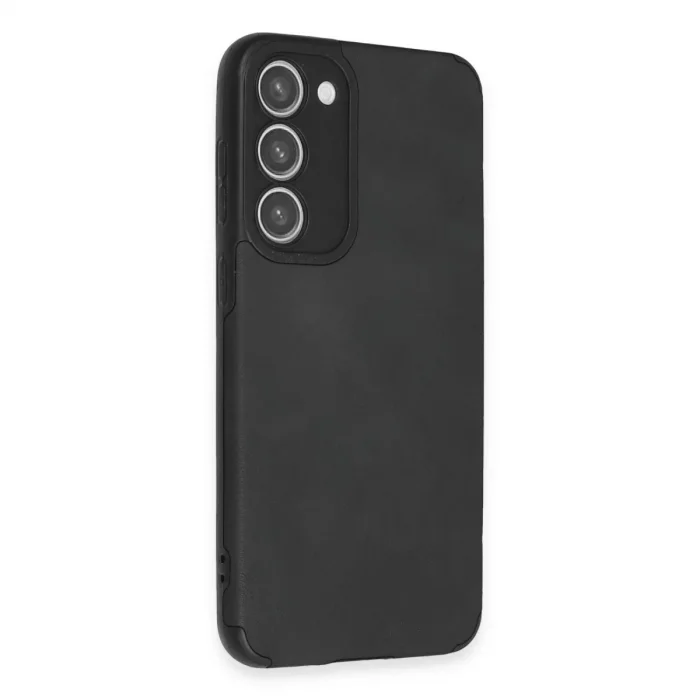 Samsung Galaxy S23 Plus Kılıf Loop Deri Silikon - Siyah