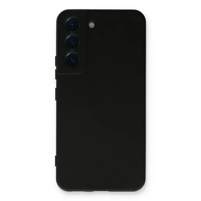 Samsung Galaxy S23 Plus Kılıf Nano İçi Kadife Silikon - Siyah